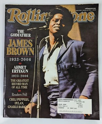 Godfather James Brown Red Hot Chili Peppers Rolling Stone January 25, 2007 Foto 1 de 4