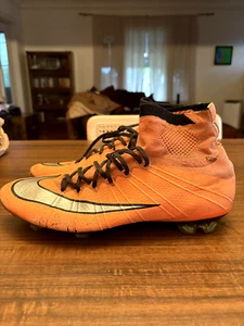Nike Mercurial Vapor Superfly IV Elite FG US10 Mango Used - Picture 1 of 5