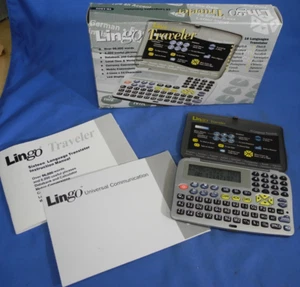 LinGO Travelmate 16 Sprachen Digital Handübersetzer in Box TR-1600 - Bild 1 von 11