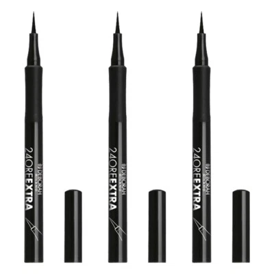 3pz DEBORAH Milano EYELINER penna 24ORE Extra Slim mat waterproof black/nero - Immagine 1 di 4
