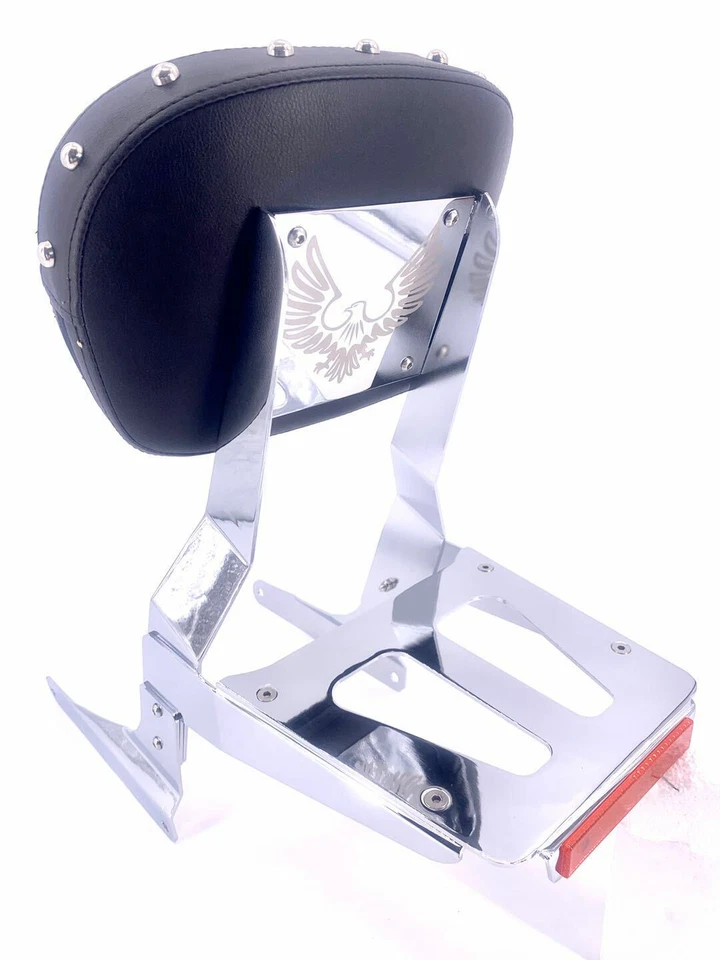 Encosto e bagageiro STUD Sissy Bar 4 Kawasaki Vulcan 500 VN EN1990-2009 LTD - Imagem 1 de 3