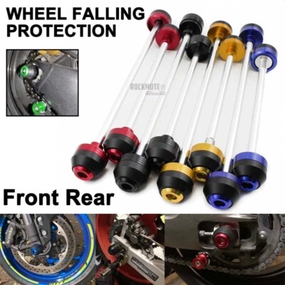 Protector de eje delantero trasero horquilla rueda deslizante para SUZUKI GSXS 1000F GSXS 1000 GT Foto 1 de 4