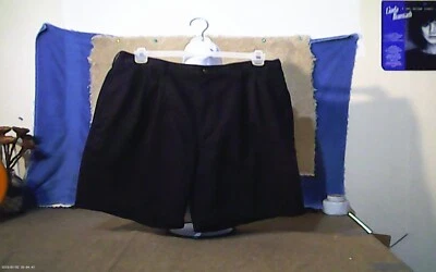 Croft & Barrow, men's shorts, W 36, black, front and rear pockets, 100% polyeste - Image 1 of 2