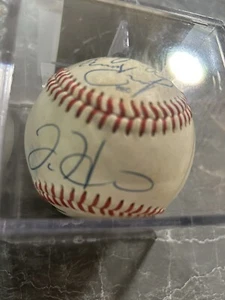 JASON HART TEXAS RANGERS SIGNED BALL 2002 Spring Training & Other Players - Picture 1 of 7