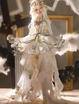 Nuevo Vestido de Noche Vestido Ropa Peluca de Pelo Zapatos Para Muñeca 1/4 BJD QY B Foto 1 de 4