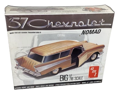 AMT 1957 Chevy Nomad 1/16 Scale Plastic Model Kit - BRAND NEW, SEALED - Image 1 of 4