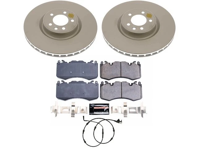 Front Brake Pad and Rotor Kit For Range Rover Sport Defender 110 130 90 JS75Y9 Foto 1 de 1