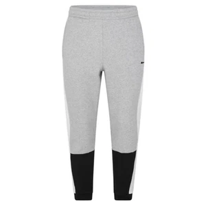 Pantalones de chándal cónicos Lacoste para hombre talla XS gris negro blanco nuevos con etiquetas 120 £ - Imagen 1 de 4