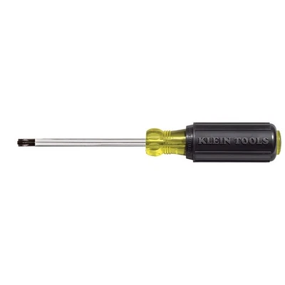 Klein Tools Combo Tip Screwdriver Usa Made Cushion Grip Chrome Plated Blade - Image 1 of 4