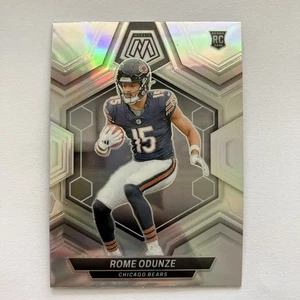 2024 Mosaic Rome Odunze RC Silver Prizm Rookie #309 Bears - Picture 1 of 2