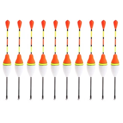 Accessorio per boa bobber da pesca galleggiante da pesca da 10 pezzi - Immagine 1 di 4