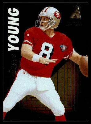 1995 Pinnacle Zenith Steve Young San Francisco 49ers #Z94 - Image 1 of 2