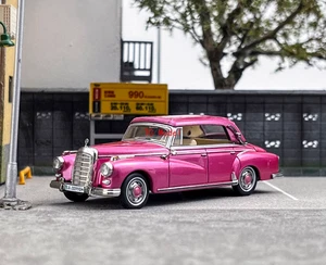 TG Mortal 1:64 Pink TYP 300D Cabriolet W189 Vintage Model Diecast Collect Car - Picture 1 of 6