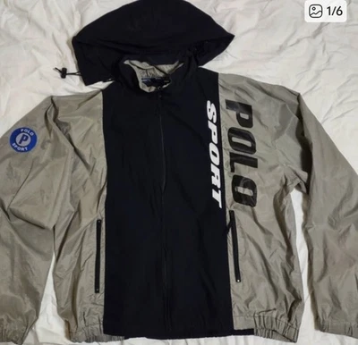 Chaqueta Polo Sport 1995. De colección Ralph Lauren, playa de nieve, estadio, 1992 Foto 1 de 4