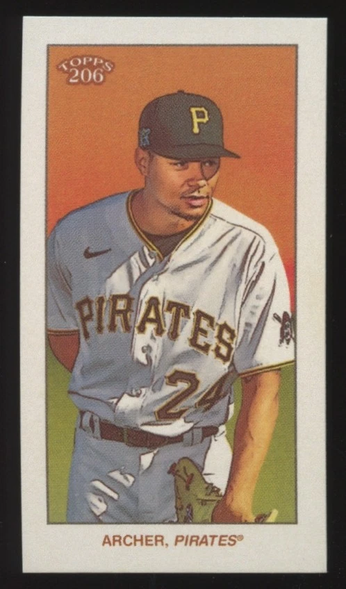2020 TOPPS 206 #CA CHRIS ARCHER SOVEREIGN PITTSBURGH PIRATES - Image 1 of 2