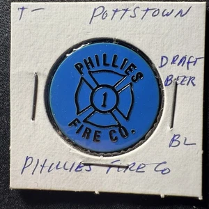 Phillies Fire Co. Pottstown, PA. Draft Beer Token HS254 - Picture 1 of 4