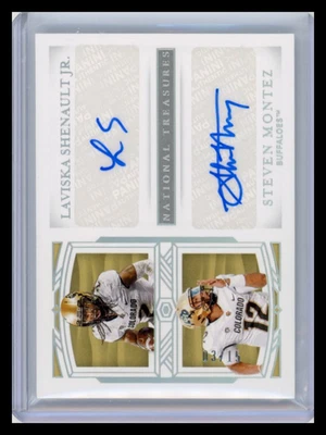 Laviska Shenault . Steven Montez - 2020 National Treasures Collegiate 13/15 Auto - Image 1 of 2