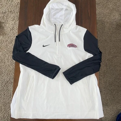 Nike Lafayette College Lacrosse NCAA Mens L 1/4 Zip Pull Over Sweatshirt/Jacket - Image 1 of 4