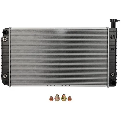 1pcs Aluminum Crossflow Radiator For 1996-2002 Chevrolet Express 2500 4.3L Foto 1 de 4