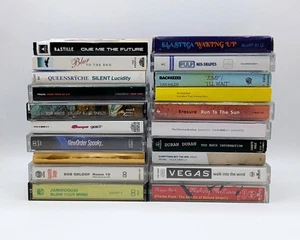 Cassette Tape Bundle / Job Lot - 20 Tapes - Blur, Pulp, Manics, New Order Etc - Picture 1 of 22