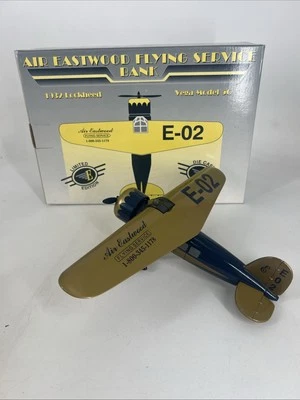  Air Eastwood Flying Service Bank 1932 Lockheed Vega Model 5C Die Cast Metal - Image 1 of 4