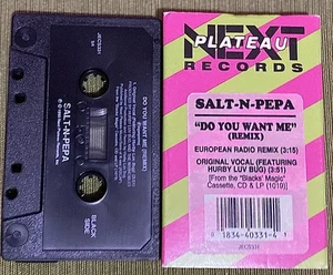 Next Plateau Records SALT-N-PEPA Do You Want Me Remix Cassette Single - Picture 1 of 4