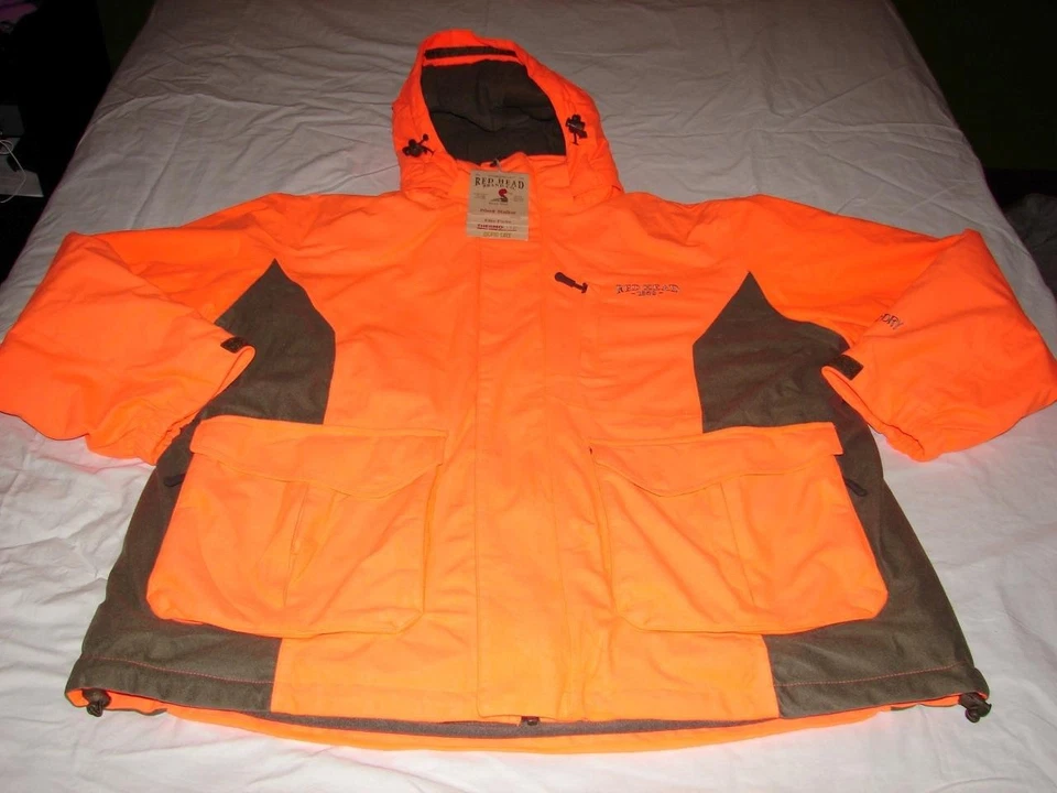 RedHead® Silent Stalker Elite Men's Hunting Parka – 2XL – Orange/Black - NWT - Image 1 of 1