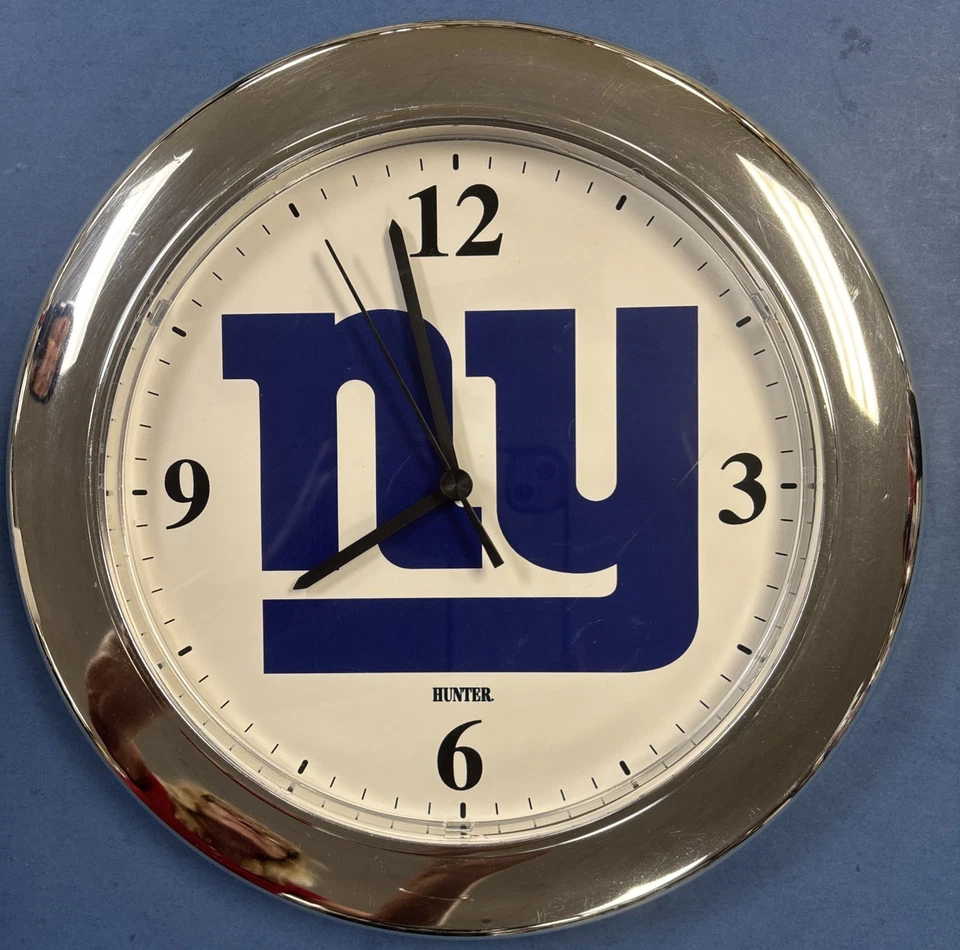 Reloj de pared redondo New York Giants Foto 1 de 2
