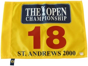 Official 2000 The British Open Championship 129th St Andrews Golf Pin Flag 🔥 ⛳️ - Picture 1 of 2