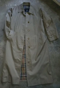 Burberry Nova Check Women's 8 Long Trench Coat - Picture 1 of 10