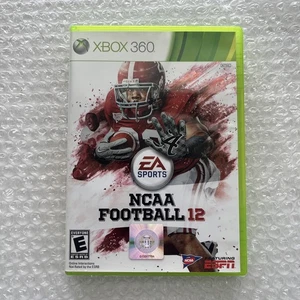 NCAA Football 12 (Microsoft Xbox 360, 2011) Complete In Box CIB - Picture 1 of 5