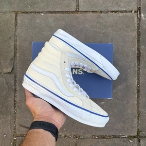 Vans Sk8-Hi Reissue 38 LX Off White VN000CR0OFW1 – Size UK 6 – Brand New ✅ - Picture 1 of 10