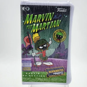 Marvin The Martian Looney Tunes - Funko Blockbuster Rewind Figure NIB - Picture 1 of 5