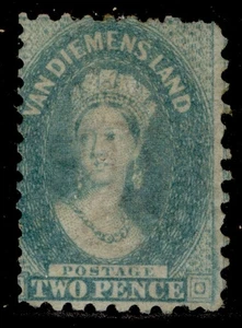 AUSTRALIA - Tasmania QV SG61, 2d slate-green, M MINT. Cat £800. - Picture 1 of 1