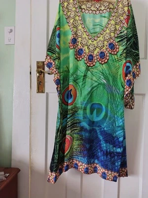 Ruby Yaya Gorgeous Sequin Neckline Dress Size S / M - image 1 of 4