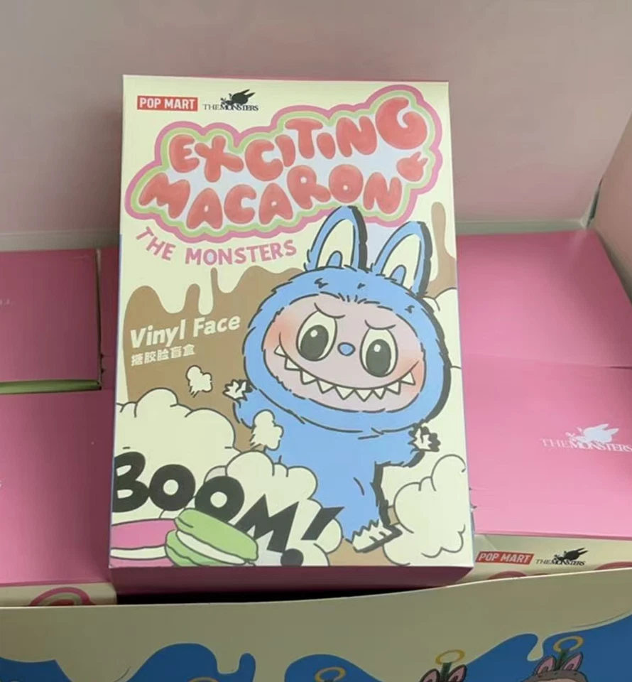 1 pack Authentic Popmart Labubu the Monster Exciting Macaron - Image 1 of 1