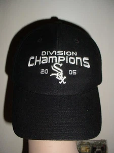 Champions 2005 - Medias Blancas de Chicago - Gorra negra - Sombrero ajustable - Imagen 1 de 1