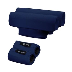 Navy Blue Underarm Crutch Pads Armpit Crutches Padding Comfort Crutch Covers - Picture 1 of 6