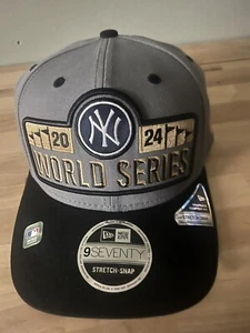 New Era New York Yankees 2024 World Series Stretch SnapBack 9SEVENTY Mütze. Neu mit Etikett - Bild 1 von 7