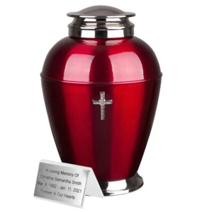 Exclusive  Metal Cremation Urn for Adult Funeral Urn For Ashes - Bild 1 von 6