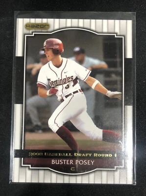 Buster Posey - Maquinilla de afeitar 2008 serie firma RC Foto 1 de 2