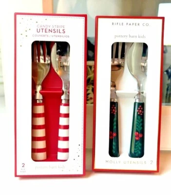 Disney Pottery Barn Cascanueces Bastón de Caramelo Navidad Vacaciones Acebo Fiesta Regalo, Foto 1 de 4