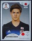 Panini Sticker 660 Gotoku Sakai Japan Nippon FIFA World Cup Russia 2018