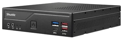 Shuttle DH610 slim Intel i5 13400 Mini PC 16GB 1TB SSD UHD HDMI Windows 11 Pro - Bild 1 von 3