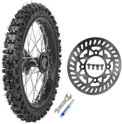 Llanta delantera 14'' 60/100-14 disco pit dirt bike 110 125 150cc Mortorcross Foto 1 de 4