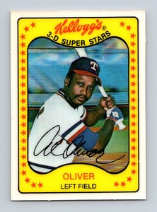1981 Kellogg's #4 Al Oliver
