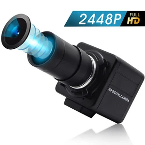 Varifocal 5-50mm Lens 8MP Mini USB Camera SONY IMX179 For Industrial Monitoring - Picture 1 of 8