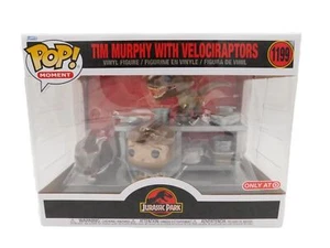 Funko POP! Moment Jurassic Park Película Tim Murphy con Velociraptors #1199 - Imagen 1 de 10