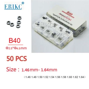 ERIKC Diesel Injector Adjusting Shims B40 Valve Adjustment Gaskets 1.46-1.64mm - Picture 1 of 8