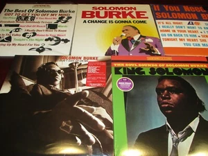 SOLOMON BURKE VERIFIED EDITIONS ON 180 GRAM VINYL BEST OF IF YOU NEED ME & MORE - Picture 1 of 2